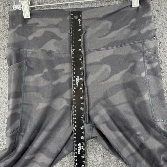 Spyder Joggers Women's Medium Gray Black Camouflage Drawstring Pockets Pull On - Picture 6 of 8